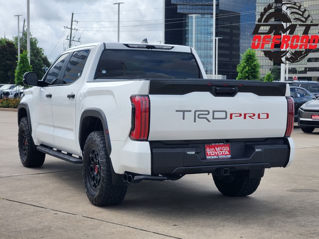2024 Toyota Tundra Hybrid TRD Pro White at Gullo Toyota