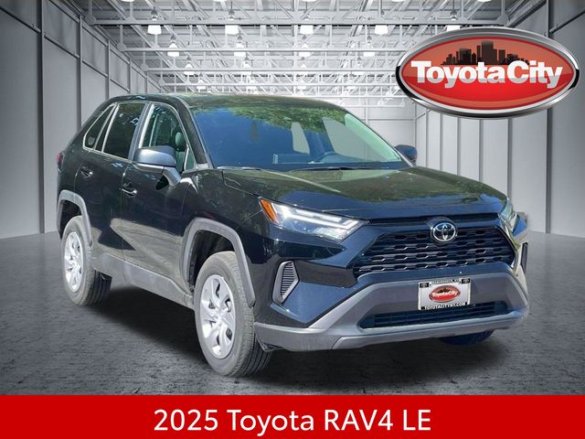 Midnight Black Metallic 2025 Toyota RAV4 SUV / Crossover All-Wheel Drive 8-Speed Automatic