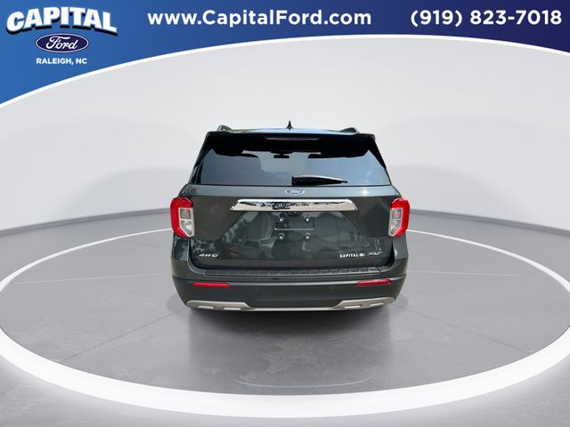 Certified Used 2023 Forged Green Metallic Ford XLT image 7