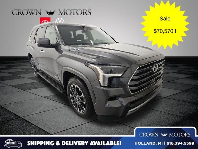 Magnetic Gray Metallic 2026 Toyota Sequoia SUV / Crossover Four-Wheel Drive Automatic