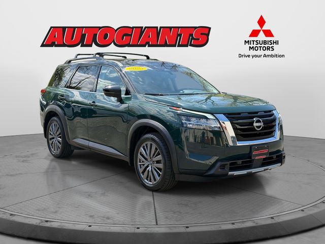 Obsidian Green Pearl/Super Black 2023 Nissan Pathfinder SL 4WD SUV / Crossover All-Wheel Drive 9-Speed Automatic