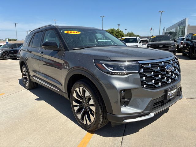 Carbonized Gray Metallic 2026 Ford Explorer SUV / Crossover All-Wheel Drive Automatic