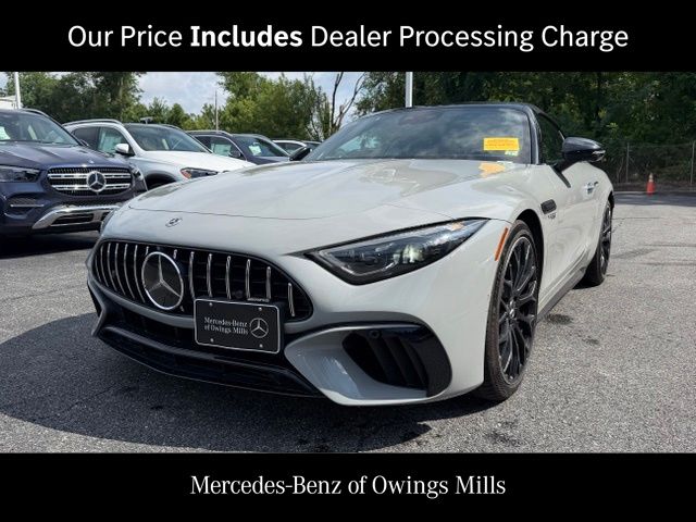 MANUFAKTUR Alpine Gray 2022 Mercedes-Benz SL-Class Convertible All-Wheel Drive 9-Speed Automatic
