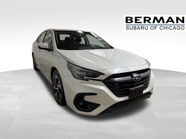 Crystal White Pearl 2024 Subaru Legacy Sedan All-Wheel Drive Continuously Variable Transmission