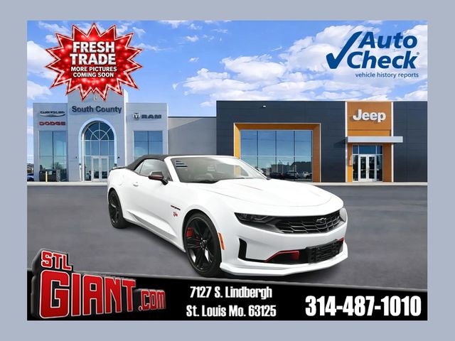Summit White 2023 Chevrolet Camaro Convertible Rear-Wheel Drive Automatic
