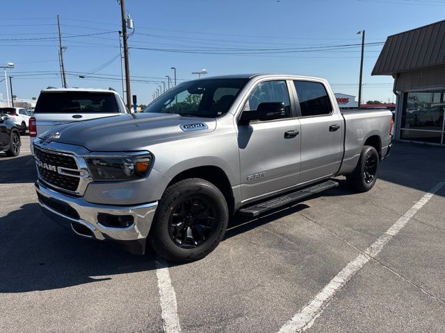 Billet Silver Metallic Clearcoat 2023 RAM 1500 Pickup Truck Four-Wheel Drive 8-Speed Automatic