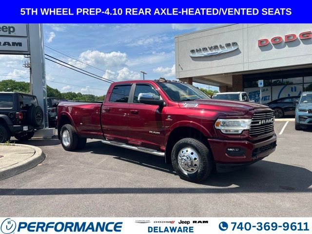 Delmonico Red Pearlcoat 2022 RAM 3500 Pickup Truck Four-Wheel Drive 6-Speed Automatic
