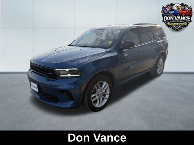 Blue (Frostbite Pearlcoat) 2025 Dodge Durango GT Plus AWD SUV / Crossover All-Wheel Drive 8-Speed Automatic