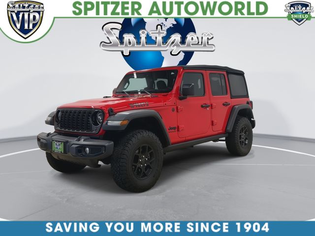 Certified Used 2024 Red Jeep Willys image 4