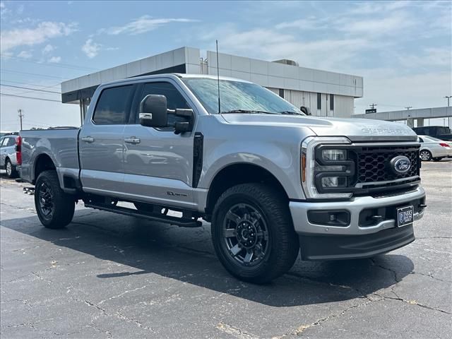 Silver Metallic 2024 Ford F-250 Super Duty Pickup Truck Four-Wheel Drive Automatic