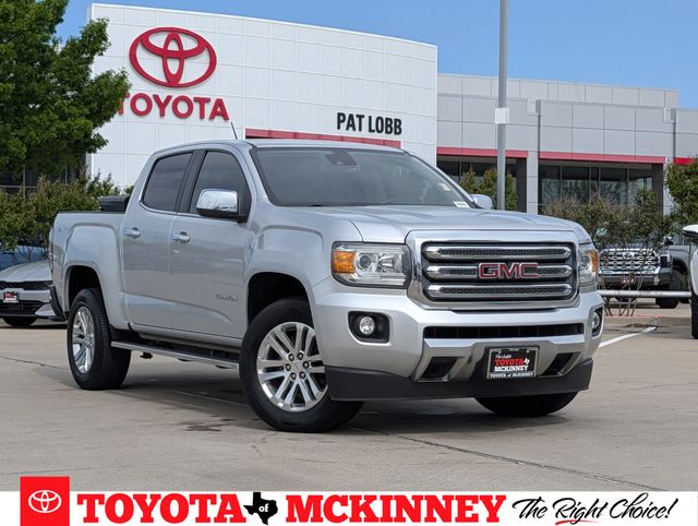 Quicksilver Metallic 2019 GMC Canyon SLT Crew Cab 4WD Pickup Truck Four-Wheel Drive 8-Speed Automatic