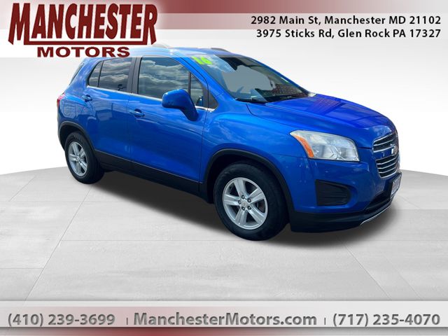 Brilliant Blue Metallic 2016 Chevrolet Trax SUV / Crossover Front-Wheel Drive 6-Speed Automatic