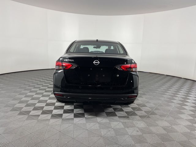 2025 Super Black Metallic Nissan Versa 1.6 S FWD Sedan