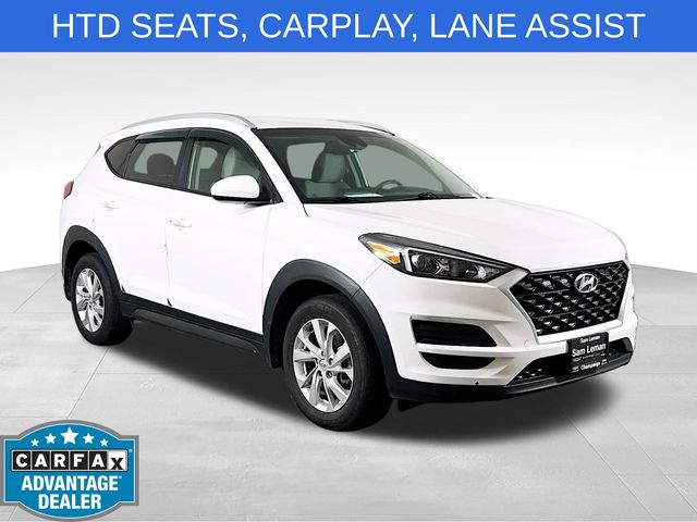 Winter White 2020 Hyundai Tucson SUV / Crossover Front-Wheel Drive 6-Speed Automatic