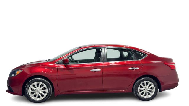Red (Scarlet Ember Tintcoat) 2019 Nissan Sentra Sedan Front-Wheel Drive Continuously Variable Transmission