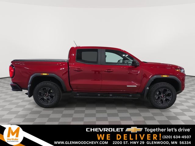 Volcanic Red Tintcoat 2025 GMC Canyon Elevation Crew Cab 4WD Pickup Truck Four-Wheel Drive 8-Speed Automatic