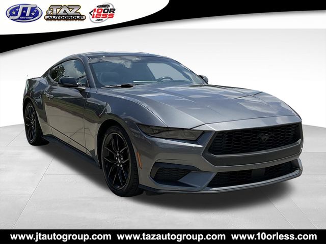Gray Metallic 2024 Ford Mustang Coupe Rear-Wheel Drive Automatic