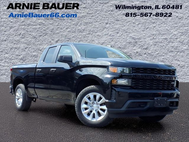 Black 2022 Chevrolet Silverado 1500 Pickup Truck Four-Wheel Drive 8-Speed Automatic