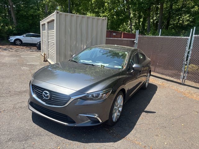 Machine Gray Metallic 2017 Mazda MAZDA6 Touring Sedan FWD Sedan Front-Wheel Drive 6-Speed Automatic