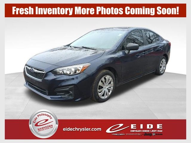 Dark Blue Pearl 2019 Subaru Impreza 2.0i Sedan AWD Sedan All-Wheel Drive Continuously Variable Transmission