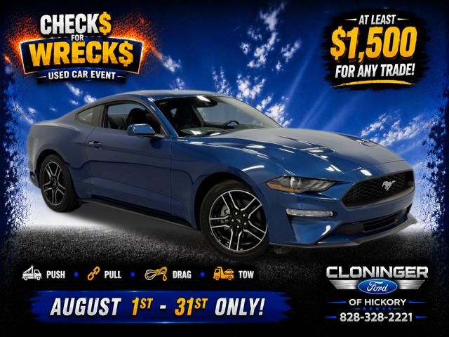 Atlas Blue Metallic 2023 Ford Mustang Coupe Rear-Wheel Drive Automatic
