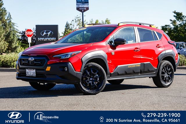 Lithium Red Pearl 2024 Subaru Crosstrek Wilderness AWD SUV / Crossover All-Wheel Drive Continuously Variable Transmission