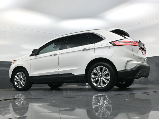 2022 Ford Edge Titanium White at DeMontrond Auto Country