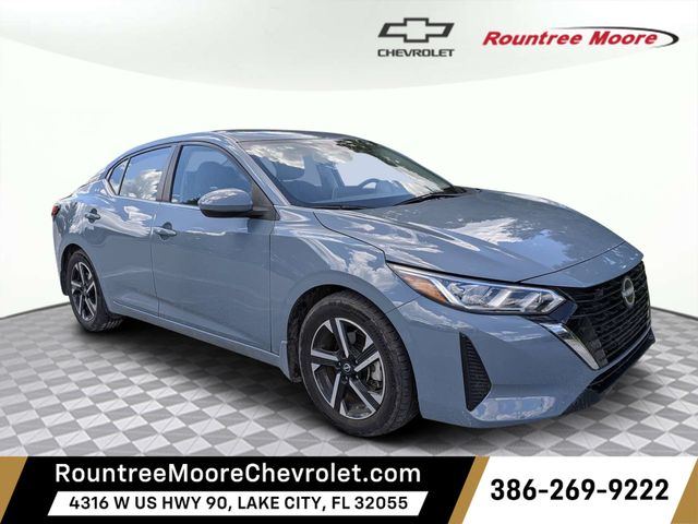 Gray Metallic 2024 Nissan Sentra Sedan Front-Wheel Drive Continuously Variable Transmission