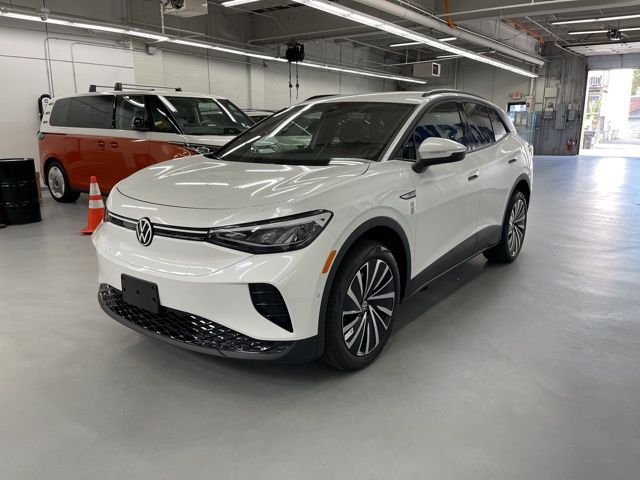 Opal White Pearl 2025 Volkswagen ID.4 Pro AWD SUV / Crossover All-Wheel Drive Automatic
