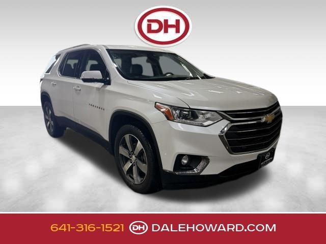 White (Iridescent Pearl Tricoat) 2018 Chevrolet Traverse SUV / Crossover Four-Wheel Drive 9-Speed Automatic
