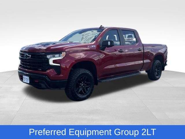 Cherry Red Tintcoat 2022 Chevrolet Silverado 1500 Pickup Truck Four-Wheel Drive Automatic