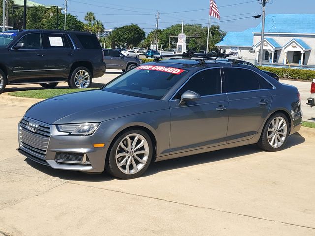 Monsoon Gray Metallic 2019 Audi A4 Titanium 40 TFSI FWD Sedan Front-Wheel Drive 7-Speed Automatic