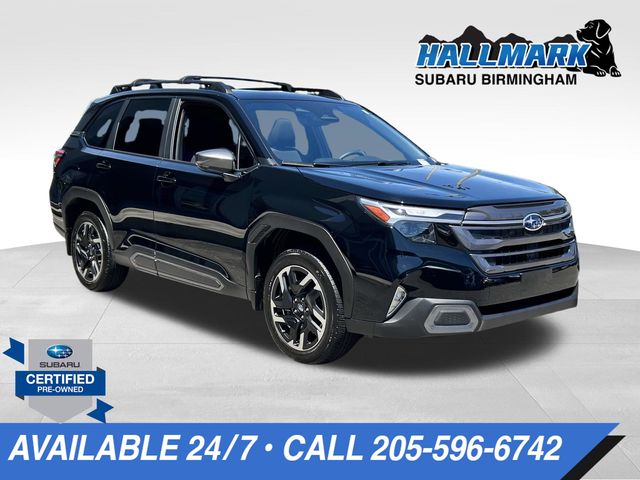 Crystal Black Silica 2025 Subaru Forester Limited Crossover AWD SUV / Crossover All-Wheel Drive Continuously Variable Transmission