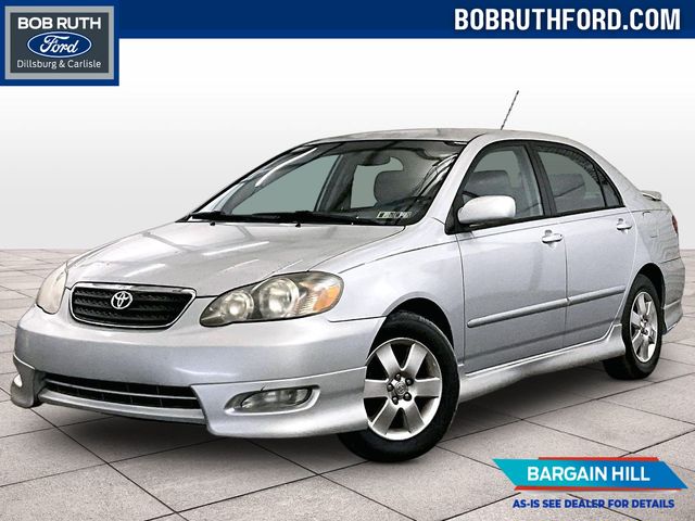 Silver Streak Mica 2008 Toyota Corolla Sedan Front-Wheel Drive 5-Speed Manual Overdrive