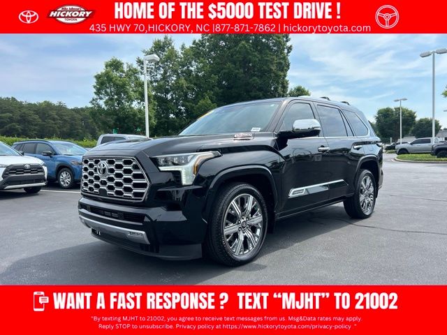 Midnight Black Metallic 2026 Toyota Sequoia SUV / Crossover Four-Wheel Drive Automatic