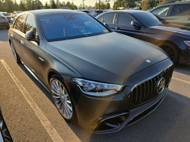 MANUFAKTUR Graphite Gray Magno 2024 Mercedes-Benz S-Class Sedan All-Wheel Drive 9-Speed Automatic