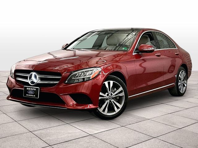 2021 Mercedes-Benz C-Class C 300 Red at Rochrich Mazda