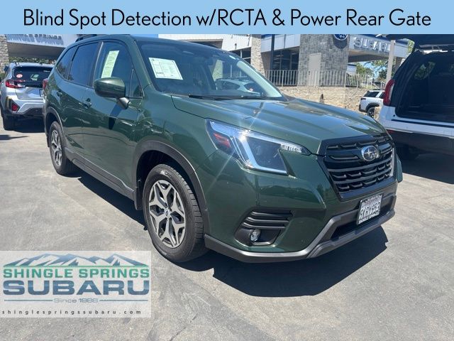 Cascade Green Silica 2024 Subaru Forester SUV / Crossover All-Wheel Drive Continuously Variable Transmission