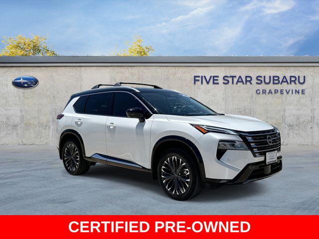 Everest White Pearl/Super Black 2026 Nissan Rogue SUV / Crossover All-Wheel Drive Continuously Variable Transmission