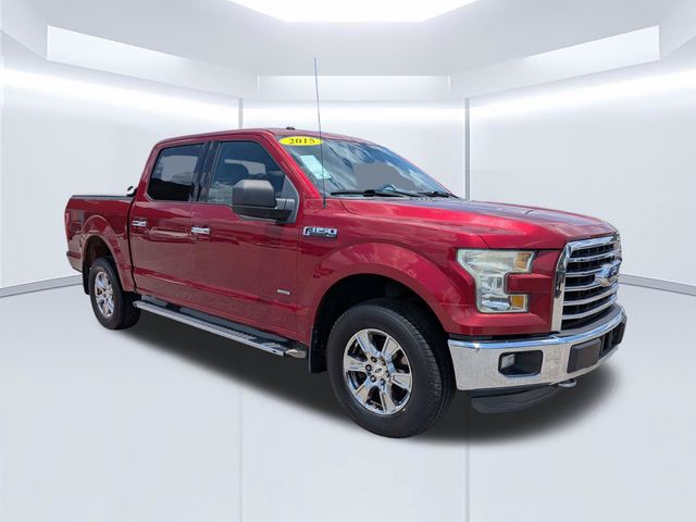 Ruby Red Metallic Tinted Clearcoat 2015 Ford F-150 Pickup Truck Four-Wheel Drive 6-Speed Automatic