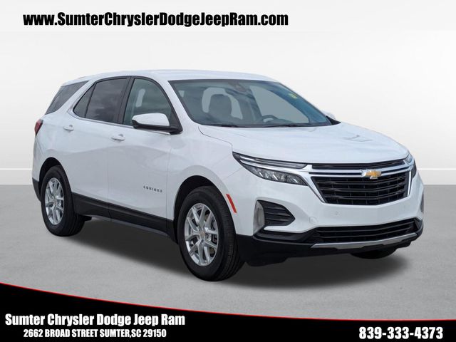 Summit White 2024 Chevrolet Equinox LT FWD with 1LT SUV / Crossover Front-Wheel Drive 6-Speed Automatic Overdrive