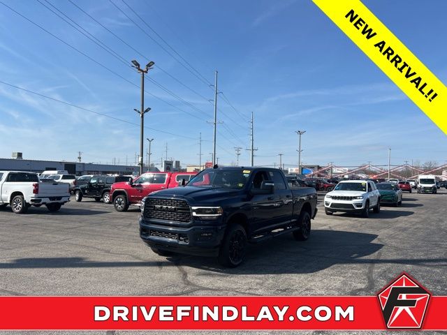 Patriot Blue Pearlcoat 2024 RAM 2500 Big Horn Crew Cab 4WD Pickup Truck Four-Wheel Drive 8-Speed Automatic