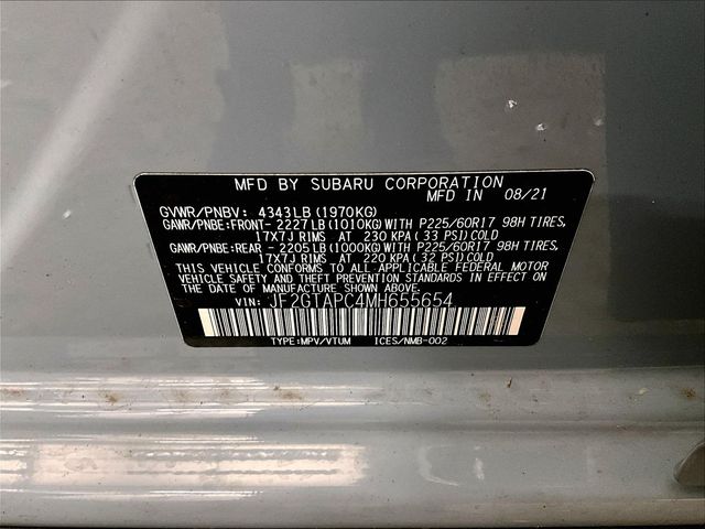 2021 Subaru Crosstrek Premium Gray at Rafferty Subaru