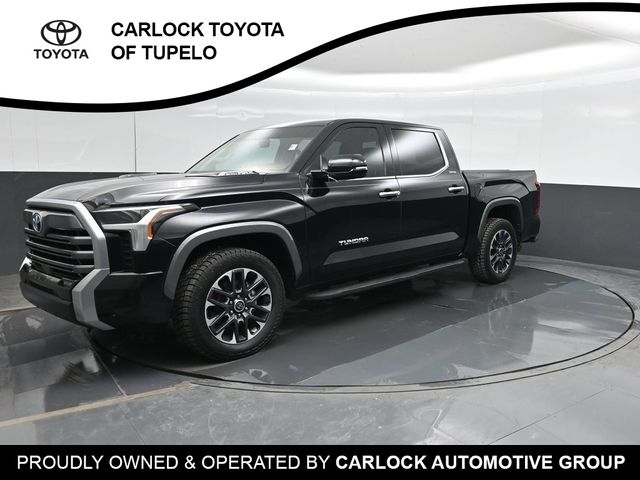 Midnight Black Metallic 2023 Toyota Tundra Hybrid Pickup Truck 4X2 Automatic