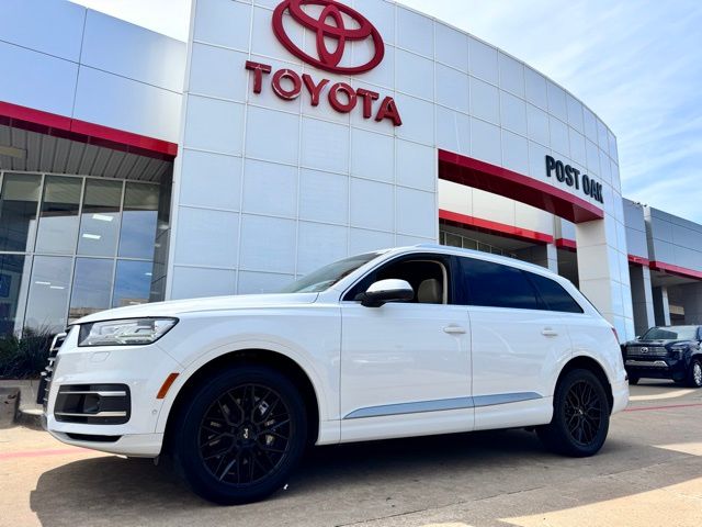 Glacier White 2019 Audi Q7 55 TFSI quattro Prestige SUV / Crossover All-Wheel Drive 8-Speed Automatic