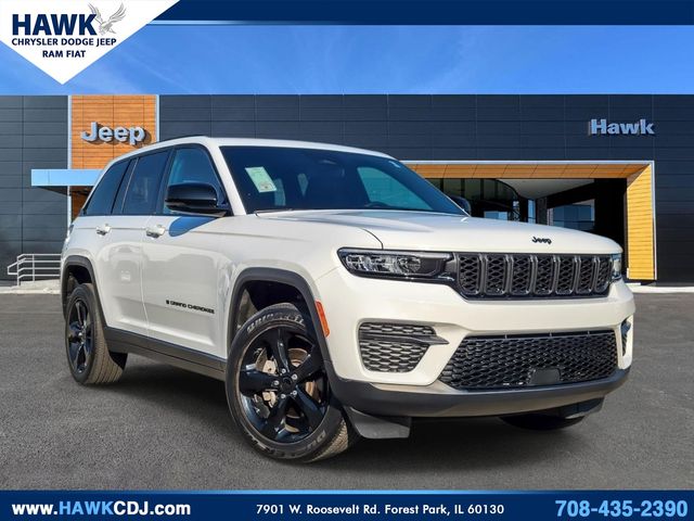 Bright White Clearcoat 2024 Jeep Grand Cherokee SUV / Crossover Four-Wheel Drive 8-Speed Automatic