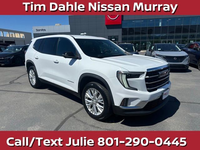 Summit White 2024 GMC Acadia SUV / Crossover Four-Wheel Drive 8-Speed Automatic