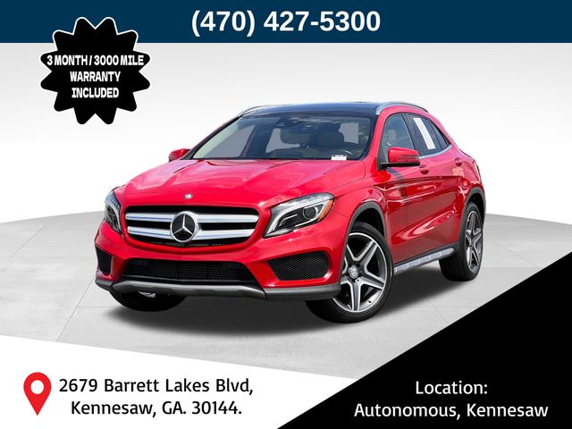Jupiter Red 2016 Mercedes-Benz GLA SUV / Crossover All-Wheel Drive 7-Speed Automatic