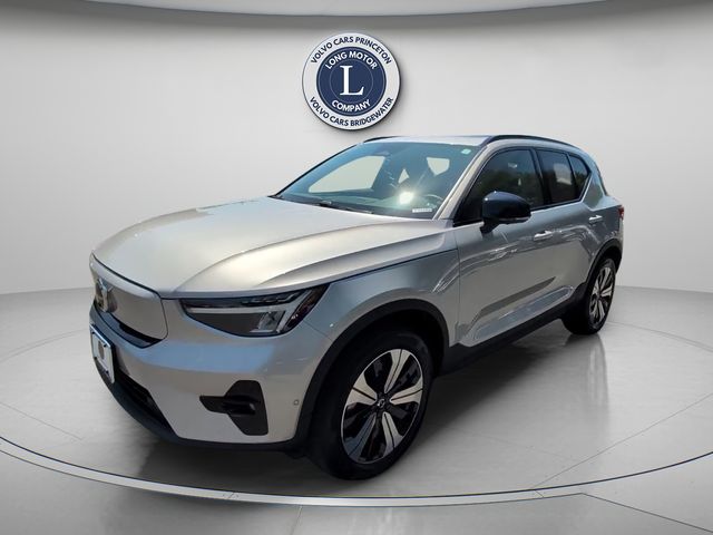 Silver Dawn Metallic 2023 Volvo XC40 Recharge SUV / Crossover All-Wheel Drive 1-Speed Automatic