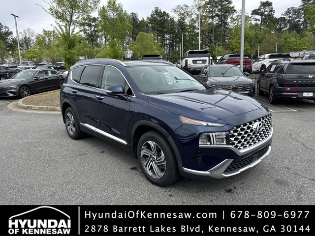 Blue (Stormy Sea) 2022 Hyundai Santa Fe SEL FWD SUV / Crossover Front-Wheel Drive 8-Speed Automatic